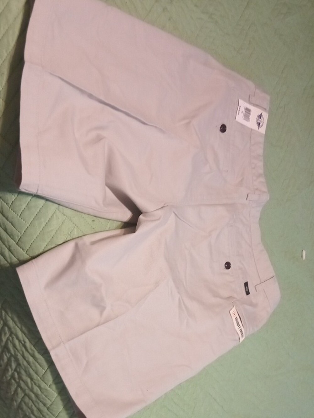 New Mens Docker Shorts Grey Size36 - Picture 3 of 6
